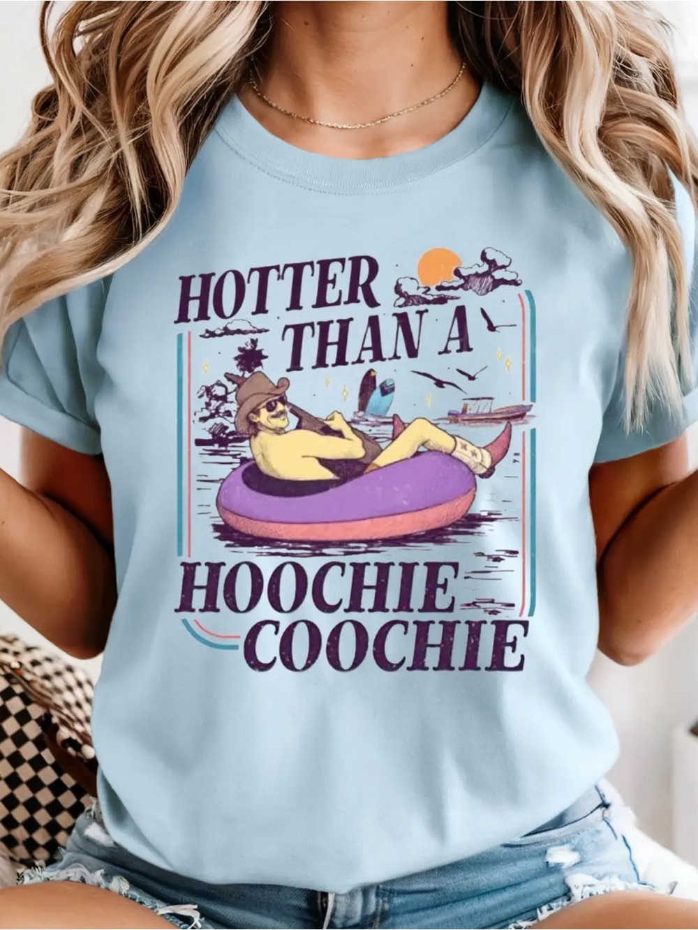 Hotter Than A Hoochie Coochie Graphic Tee